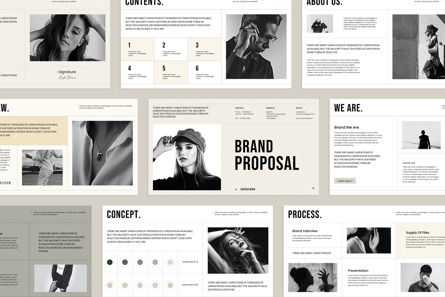 Brand Proposal Presentation, Diapositiva 5, 11238, Negocios — PoweredTemplate.com