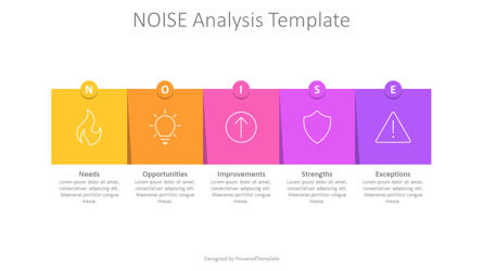 NOISE Analysis Presentation Template, Slide 2, 11243, Business Models — PoweredTemplate.com