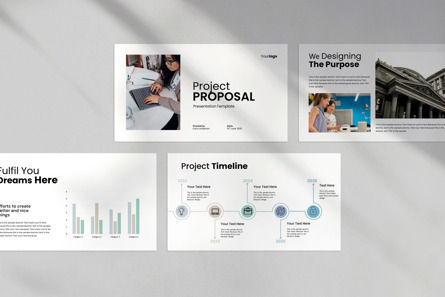 Project Proposal Presentation Template, Deslizar 3, 11246, Negócios — PoweredTemplate.com