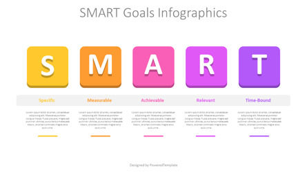 SMART Goals Infographics, Slide 2, 11258, Modelli di lavoro — PoweredTemplate.com