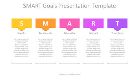 SMART Goals Presentation Template, Diapositive 2, 11264, Modèles commerciaux — PoweredTemplate.com