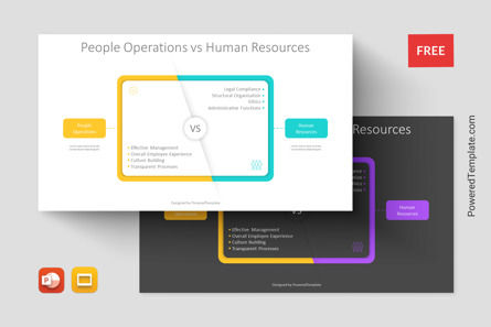 People Operations Vs Human Resources, 11265, Business Models — PoweredTemplate.com