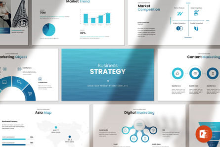 Business Strategy Presentation Template, 슬라이드 11, 11274, 비즈니스 — PoweredTemplate.com