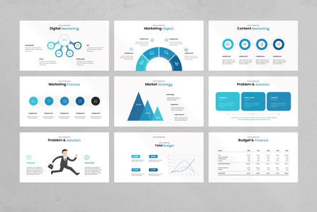 Business Strategy Presentation Template, 슬라이드 9, 11274, 비즈니스 — PoweredTemplate.com