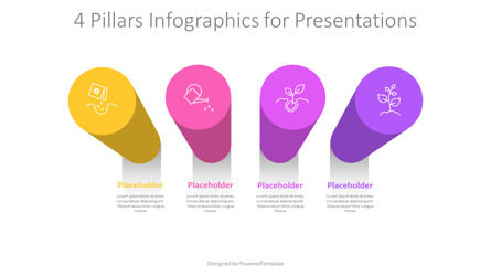 4 Pillars Presentation Infographic Template, Slide 2, 11302, Business Concepts — PoweredTemplate.com