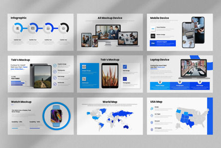 Business Pitch Deck PowerPoint Template, Slide 8, 11305, Business — PoweredTemplate.com