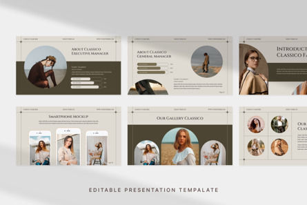 Minimalist Fashion - PowerPoint Template, Slide 2, 11306, Business — PoweredTemplate.com