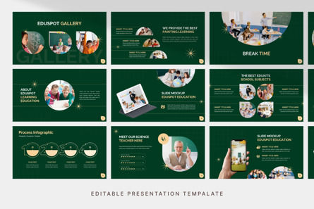 Education - PowerPoint Template, Diapositiva 3, 11308, Negocios — PoweredTemplate.com