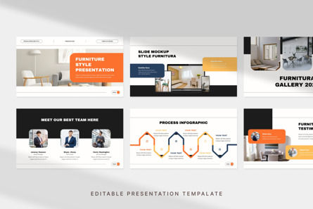 Furniture Style - PowerPoint Template, Diapositive 2, 11309, Business — PoweredTemplate.com