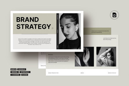Brand Strategy Presentation, Tema de Google Slides, 11310, Negocios — PoweredTemplate.com