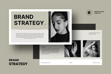 Brand Strategy Presentation, PowerPointテンプレート, 11312, ビジネス — PoweredTemplate.com