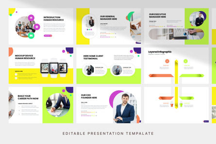 Human Resources - PowerPoint Template, Diapositive 3, 11325, Business — PoweredTemplate.com