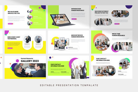 Human Resources - PowerPoint Template, Diapositive 4, 11325, Business — PoweredTemplate.com
