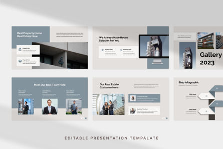 Real Estate - PowerPoint Template, スライド 2, 11327, ビジネス — PoweredTemplate.com