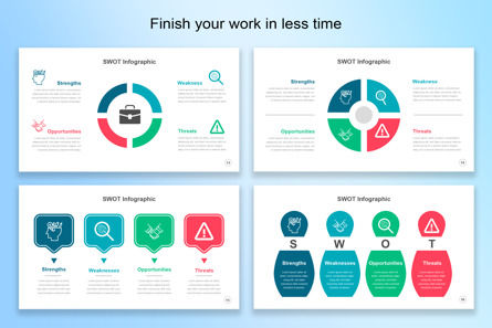 SWOT Infographic PowerPoint, Slide 5, 11334, Business — PoweredTemplate.com