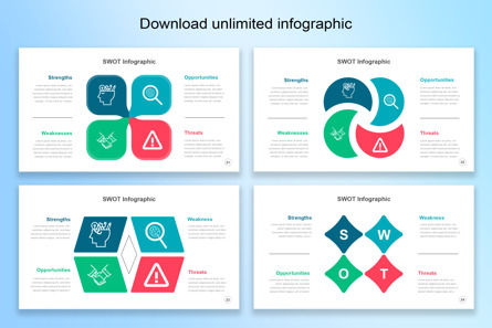 SWOT Infographic PowerPoint, Deslizar 7, 11334, Negócios — PoweredTemplate.com