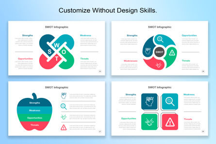 SWOT Infographic PowerPoint, Slide 8, 11334, Bisnis — PoweredTemplate.com