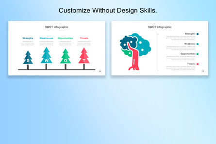 SWOT Infographic PowerPoint, Dia 9, 11334, Bedrijf — PoweredTemplate.com