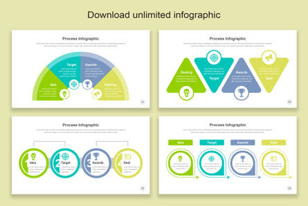 Process Infographics PowerPoint Template, Diapositiva 7, 11343, Negocios — PoweredTemplate.com