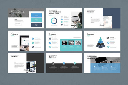 Investor Pitch Deck Presentation Template, Diapositive 7, 11355, Business — PoweredTemplate.com
