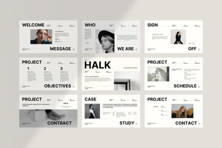 Halk Proposal Presentation, Deslizar 2, 11368, Negócios — PoweredTemplate.com