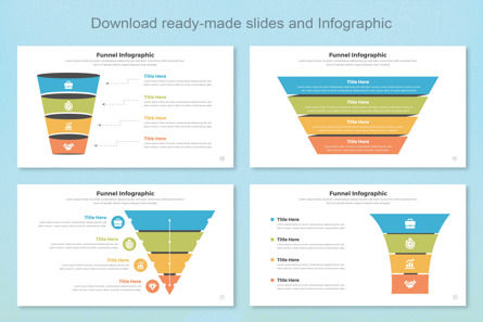 Funnel Infographic Templates, Diapositiva 4, 11380, Negocios — PoweredTemplate.com