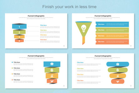 Funnel Infographic Templates, Diapositiva 5, 11380, Negocios — PoweredTemplate.com