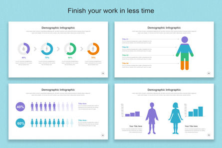 Demographic Infographic PowerPoint Templates, Deslizar 5, 11398, Negócios — PoweredTemplate.com