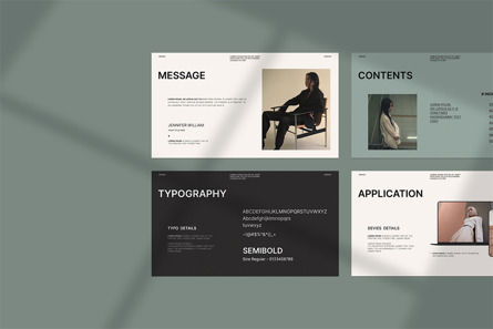 Brand Guideline Presentation, Diapositiva 2, 11404, Negocios — PoweredTemplate.com