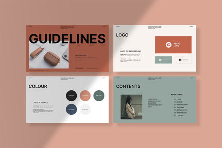Brand Guideline Presentation, Diapositiva 5, 11404, Negocios — PoweredTemplate.com