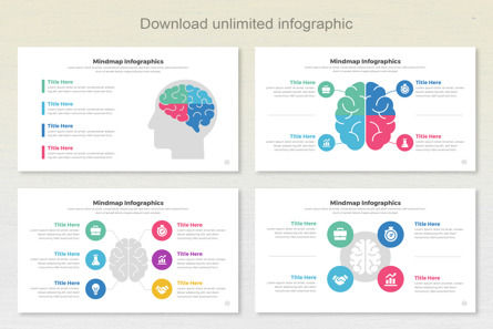 Mindmap Infographic Templates PowerPoint, 幻灯片 3, 11405, 商业 — PoweredTemplate.com