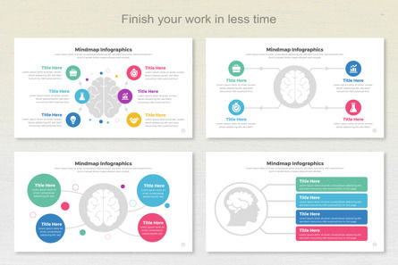 Mindmap Infographic Templates PowerPoint, Folie 5, 11405, Business — PoweredTemplate.com
