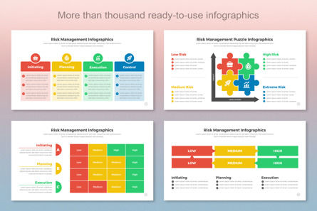 PowerPoint Risk Management Infographic Template Layout, 슬라이드 6, 11409, 비즈니스 — PoweredTemplate.com