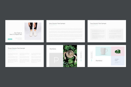 Clean Minimal Presentation Template, Slide 5, 11427, Business — PoweredTemplate.com