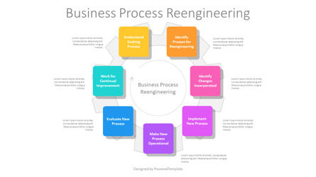 Business Process Reengineering Presentation Template, Slide 2, 11428, Business Models — PoweredTemplate.com