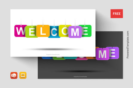 Welcome Presentation Slide, Gratuit Theme Google Slides, 11431, Consulting — PoweredTemplate.com
