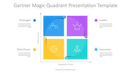 Gartner Magic Quadrant Presentation Template, Deslizar 2, 11432, Modelos de Negócio — PoweredTemplate.com