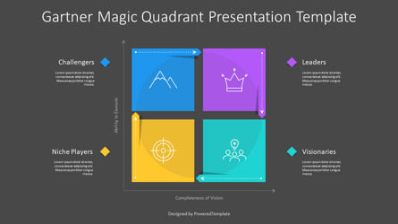 Gartner Magic Quadrant Presentation Template, Slide 3, 11432, Model Bisnis — PoweredTemplate.com