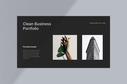 Minimal Business Presentation, Deslizar 3, 11434, Negócios — PoweredTemplate.com