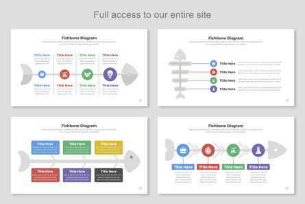 Fishbone Diagram Infographic Google Slide, Diapositive 2, 11440, Business — PoweredTemplate.com