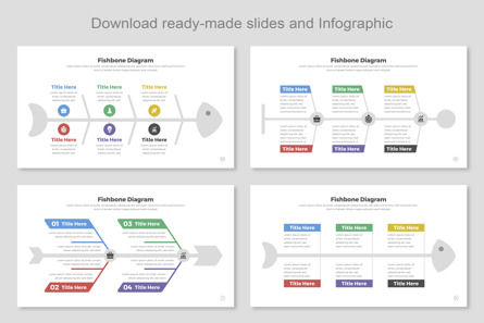 Fishbone Diagram Infographic Google Slide, スライド 4, 11440, ビジネス — PoweredTemplate.com