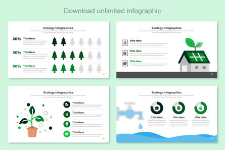 Ecology Infographics PowerPoint Template, Slide 6, 11447, Business — PoweredTemplate.com
