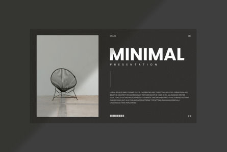 Minimal Presentation Template, 幻灯片 2, 11451, 商业 — PoweredTemplate.com