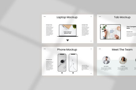 Minimal Presentation Template, Diapositive 5, 11451, Business — PoweredTemplate.com