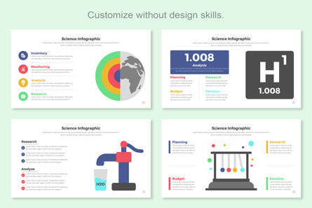 Science Infographic Google Slide, Diapositive 8, 11453, Business — PoweredTemplate.com