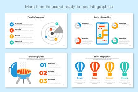 Travel Infographic Google Slide, Diapositive 6, 11468, Business — PoweredTemplate.com