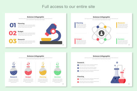 Science Infographic Keynote Layout, Diapositive 2, 11473, Business — PoweredTemplate.com