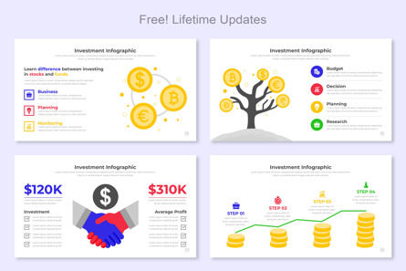 Dynamic Investment Infographic PowerPoint PPT Template, Slide 3, 11483, Bisnis — PoweredTemplate.com