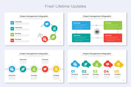 Project Management Infographic PowerPoint Template, Slide 3, 11486, Business — PoweredTemplate.com