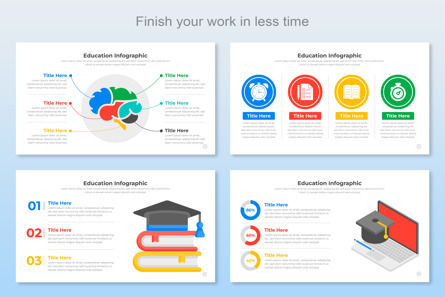 PowerPoint Education Infographic PPT Design Template, Slide 5, 11488, Business — PoweredTemplate.com